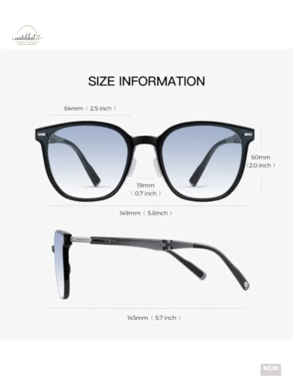Foldable TR90 Round Square Sunglasses UV Protection Anti-Glare for Women Men
